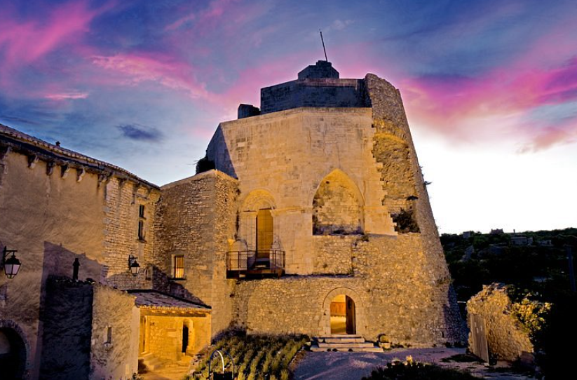 Castle of Simiane-la-Rotonde, France
